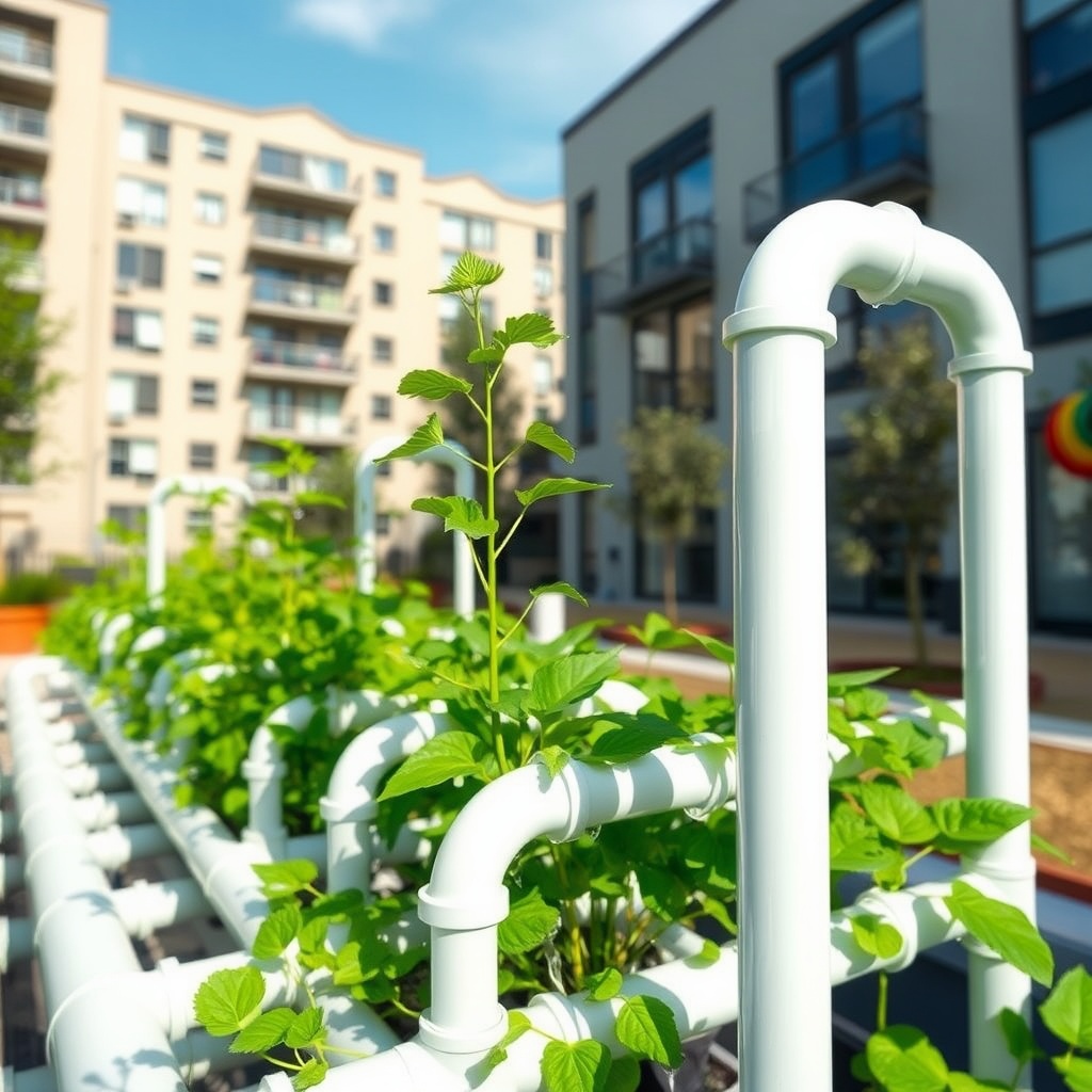 Creating a PVC Pipe NFT Hydroponic System