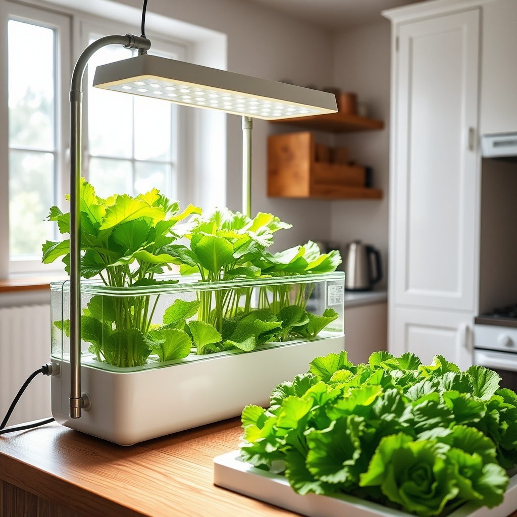 Getting Started with Lettuce in Your Home Hydroponic System