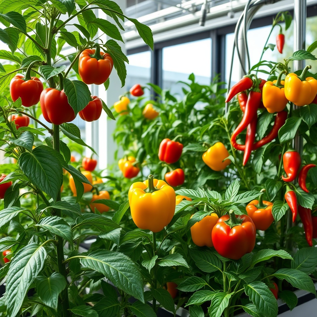 Hydroponic Gardening: The Perfect Environment for Peppers