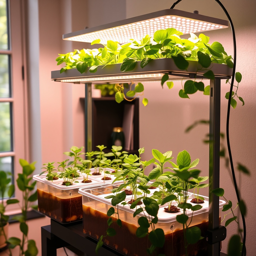 Understanding Light Basics for Home Hydroponic Gardens