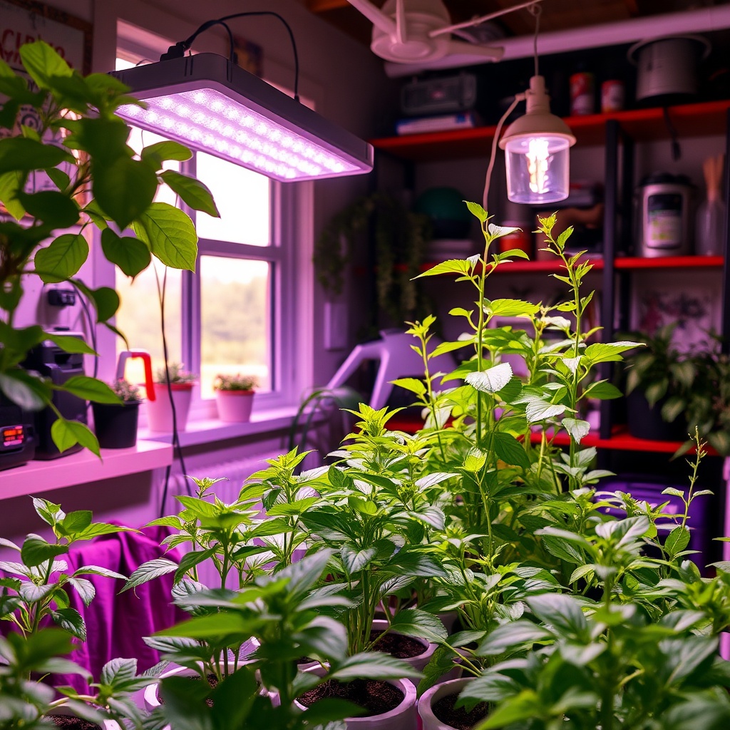 24-Hour Lighting: Myths and Facts for Home Hydroponic Growers