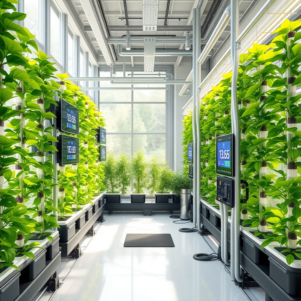 Advanced Climate Control for Indoor Hydroponic Gardens