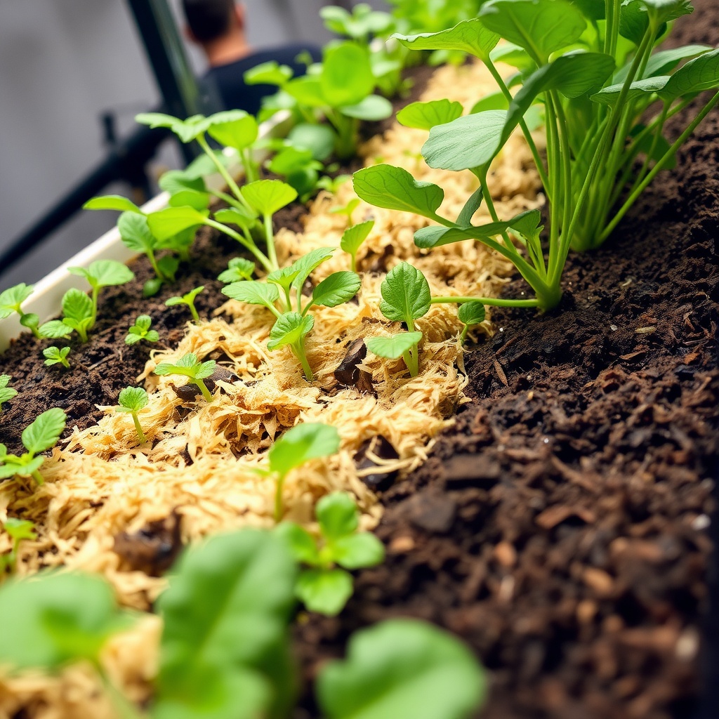 Biodegradable Growing Mediums for Hydroponic Systems