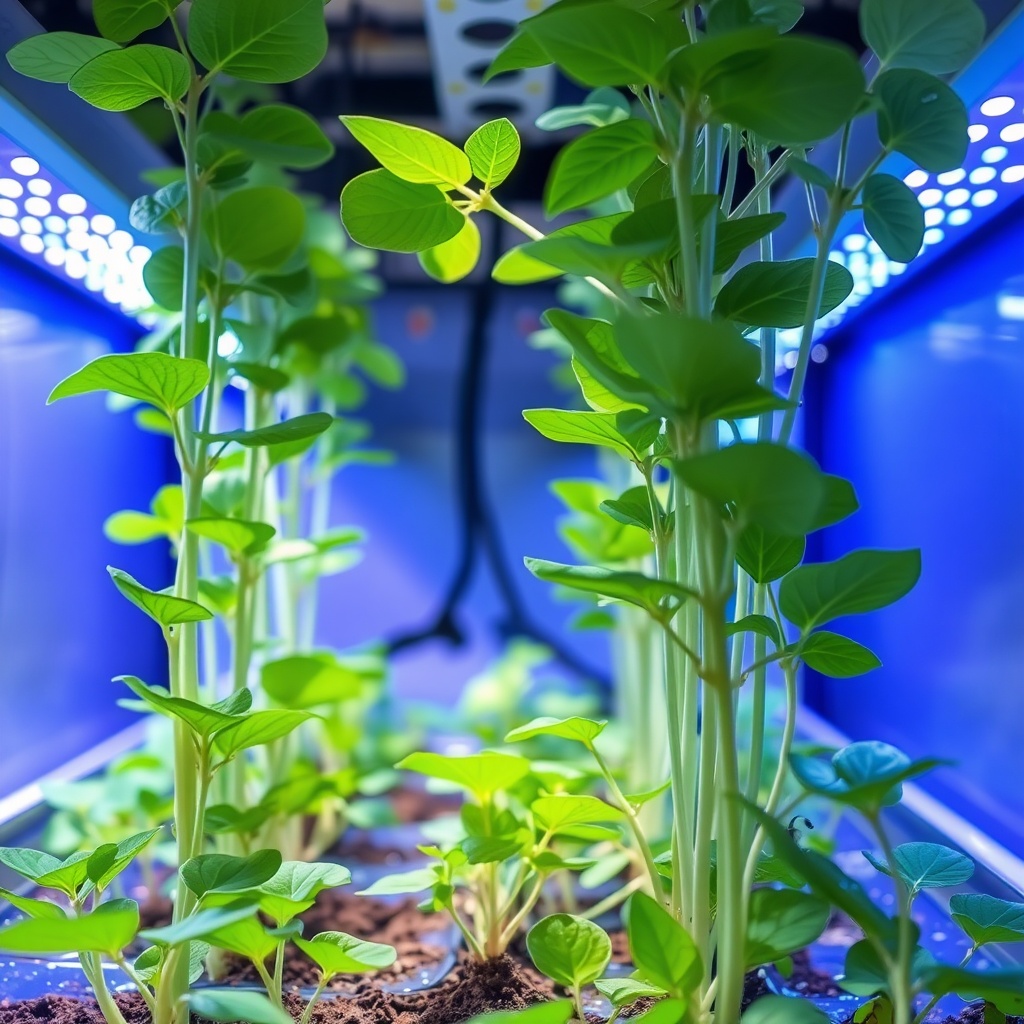 Mechanisms of Blue Light on Plant Growth