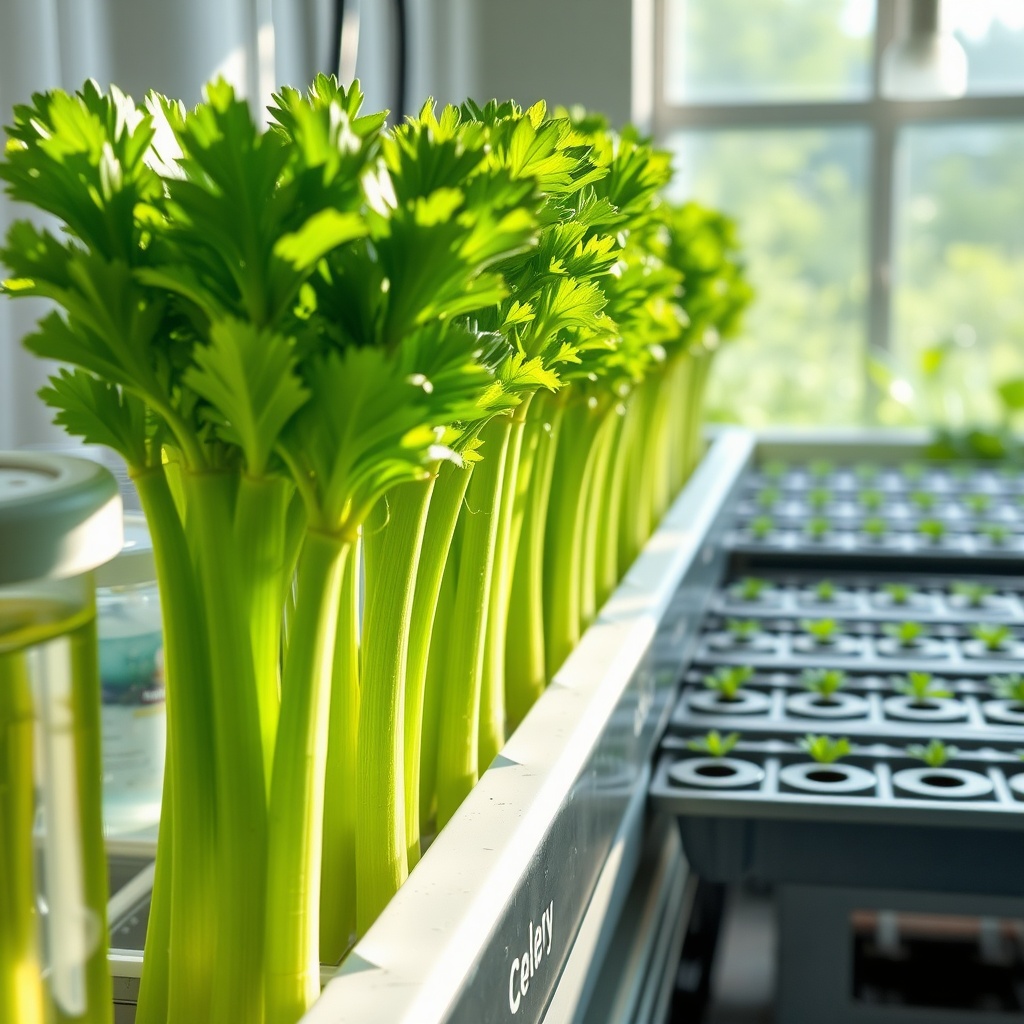 Steps to Cultivate Celery Hydroponically