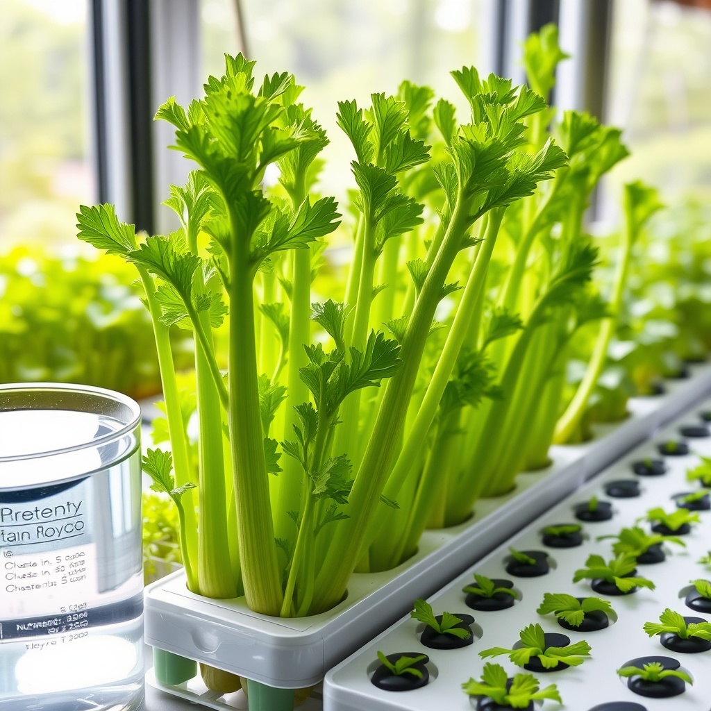 Celery: Crunchy Stalks from Your DIY Hydroponic Setup