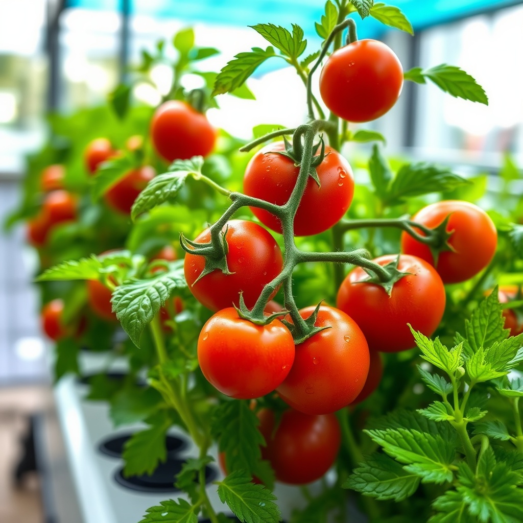 Cherry Tomatoes: Compact Fruits for Beginner Hydroponic Gardeners