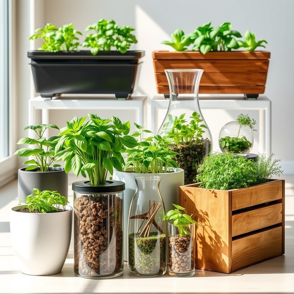 Choosing the Right Containers for Hydroponic Plants