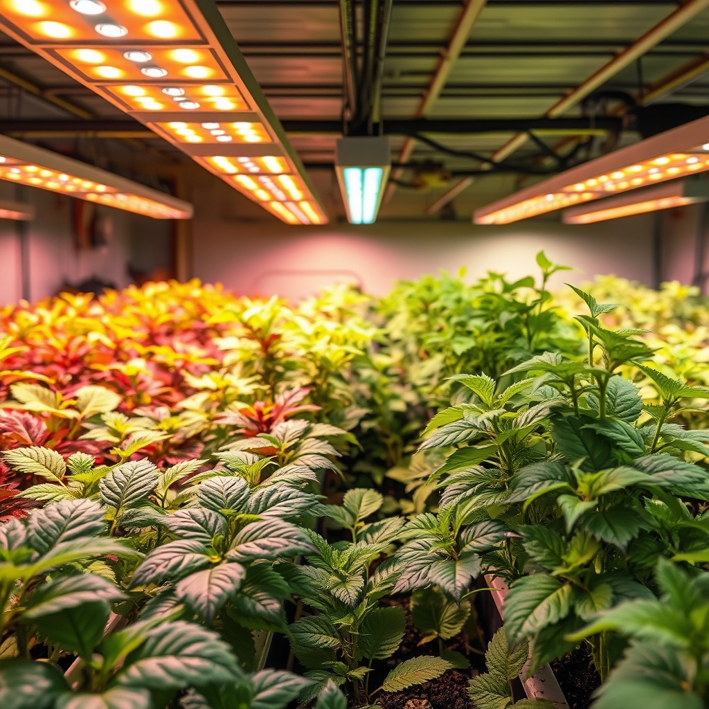 Color Temperature and Its Impact on Hydroponic Plant Development