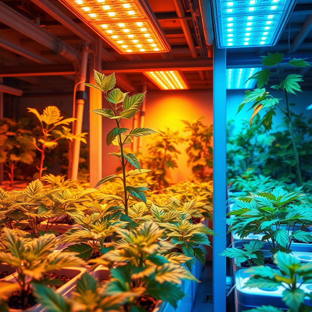 Color Temperature and Its Impact on Hydroponic Plant Development