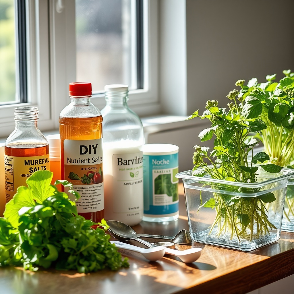 DIY Nutrient Solution Recipes for Budget-Friendly Home Hydroponics