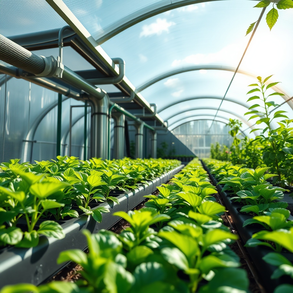 Benefits of Geothermal Systems for Hydroponic Greenhouses