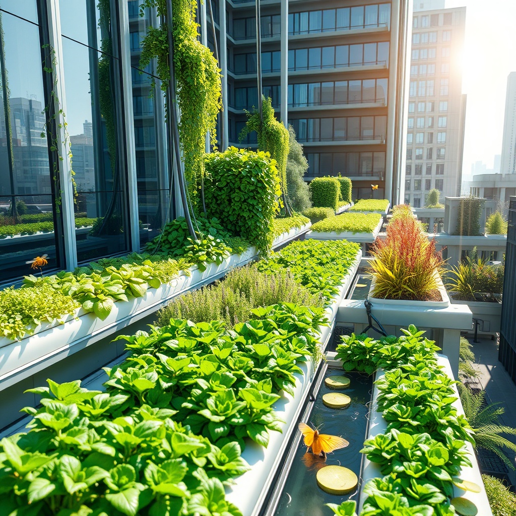 Designing the Future: How to Implement Green Roof Hydroponics