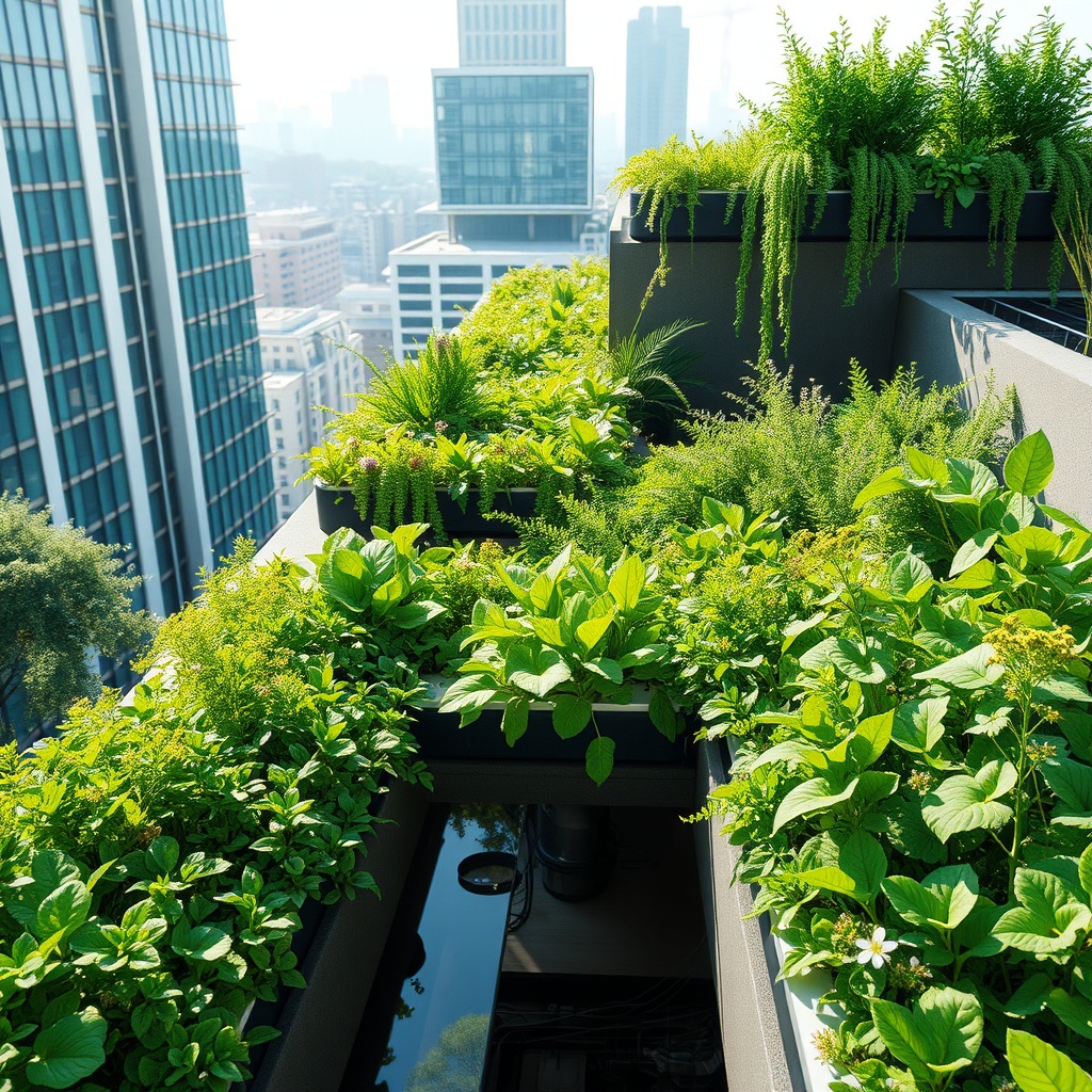 Green Roof Hydroponics: Combining Sustainability and Growth