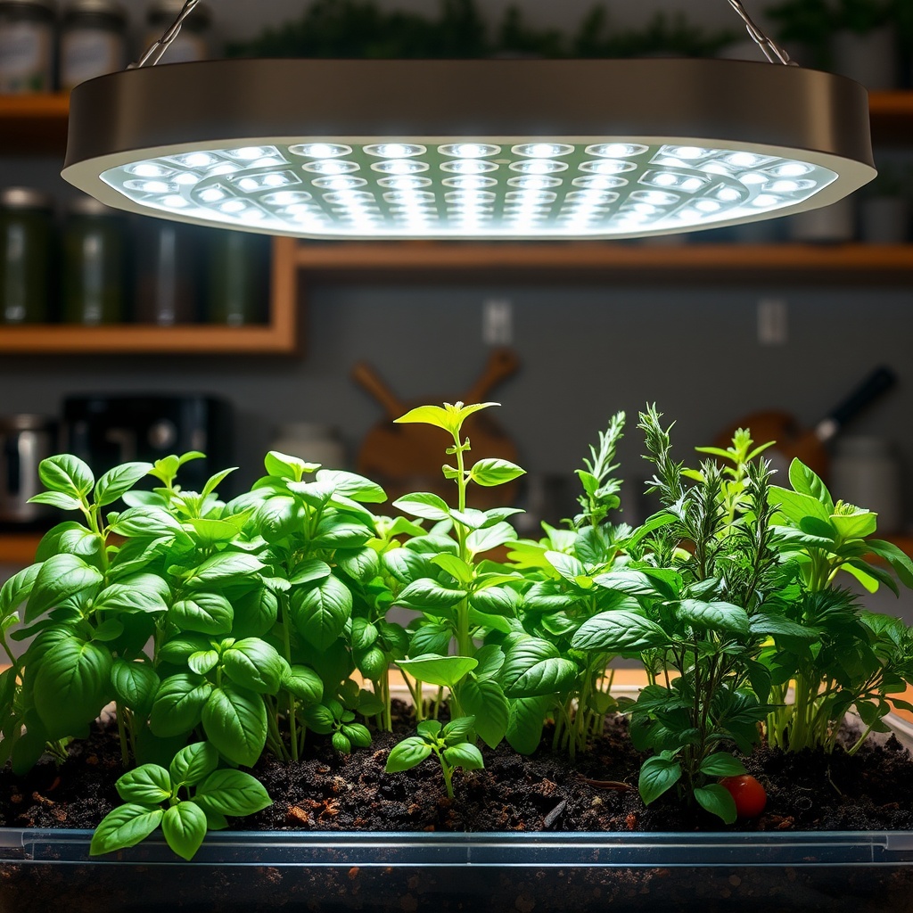 Lighting Techniques Tailored to Specific Herbs