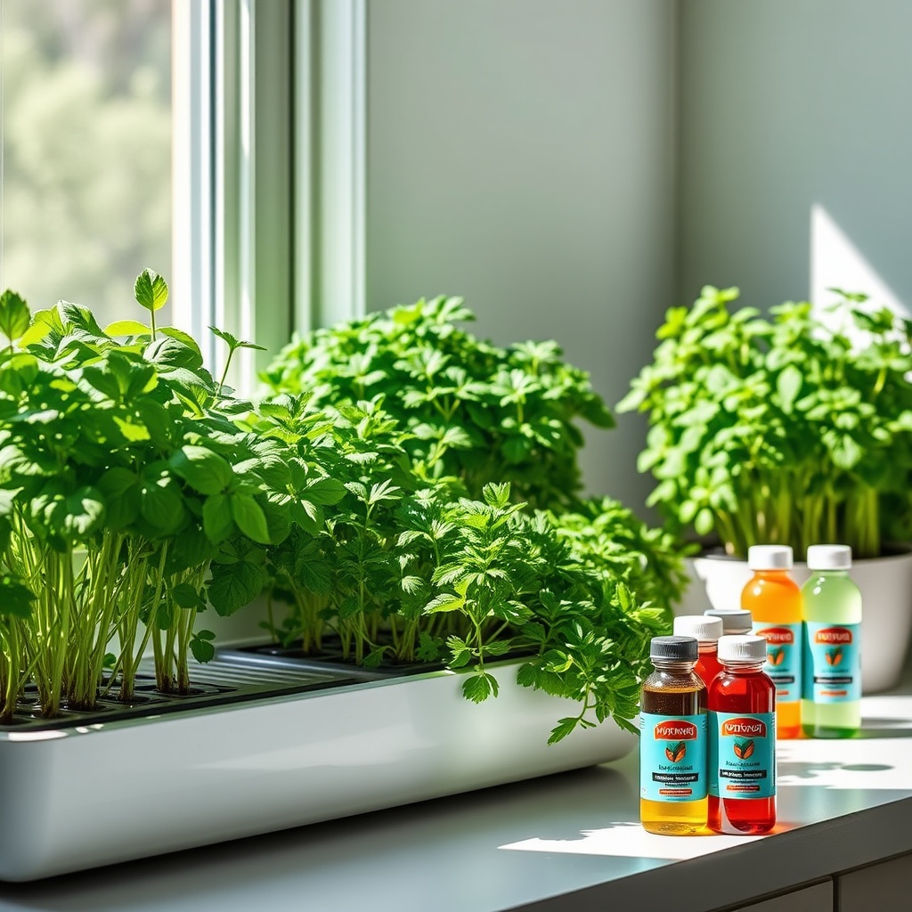 Herb-Specific Nutrient Blends for Your Kitchen Hydroponic Garden