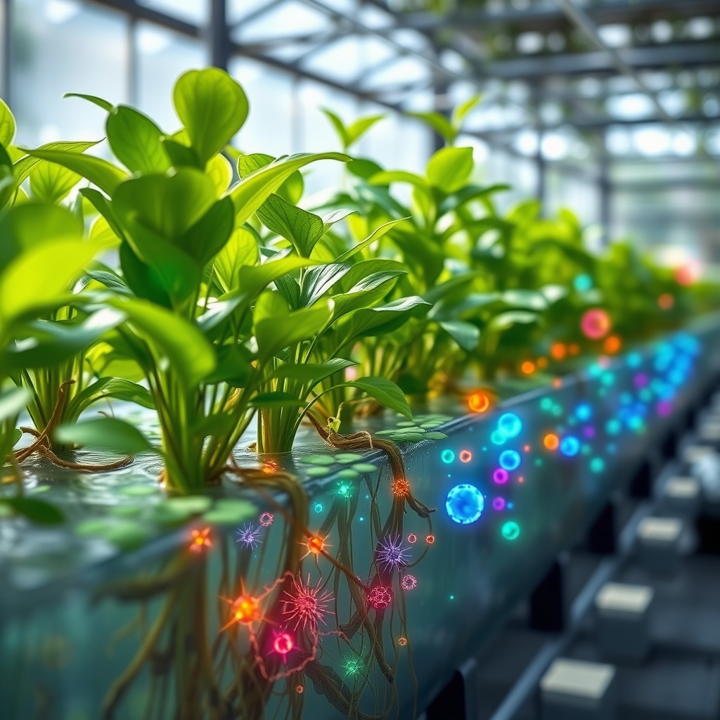 The Synergy of Microbes and Hydroponics