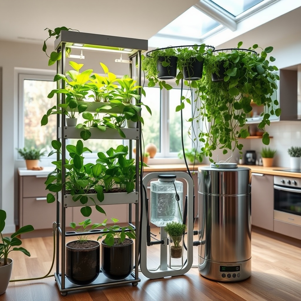 Implementing Circular Economy Concepts in Home Hydroponics