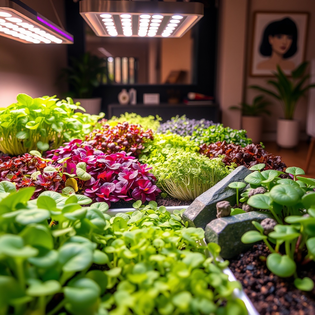 Lighting for Microgreens: Specific Needs and Solutions