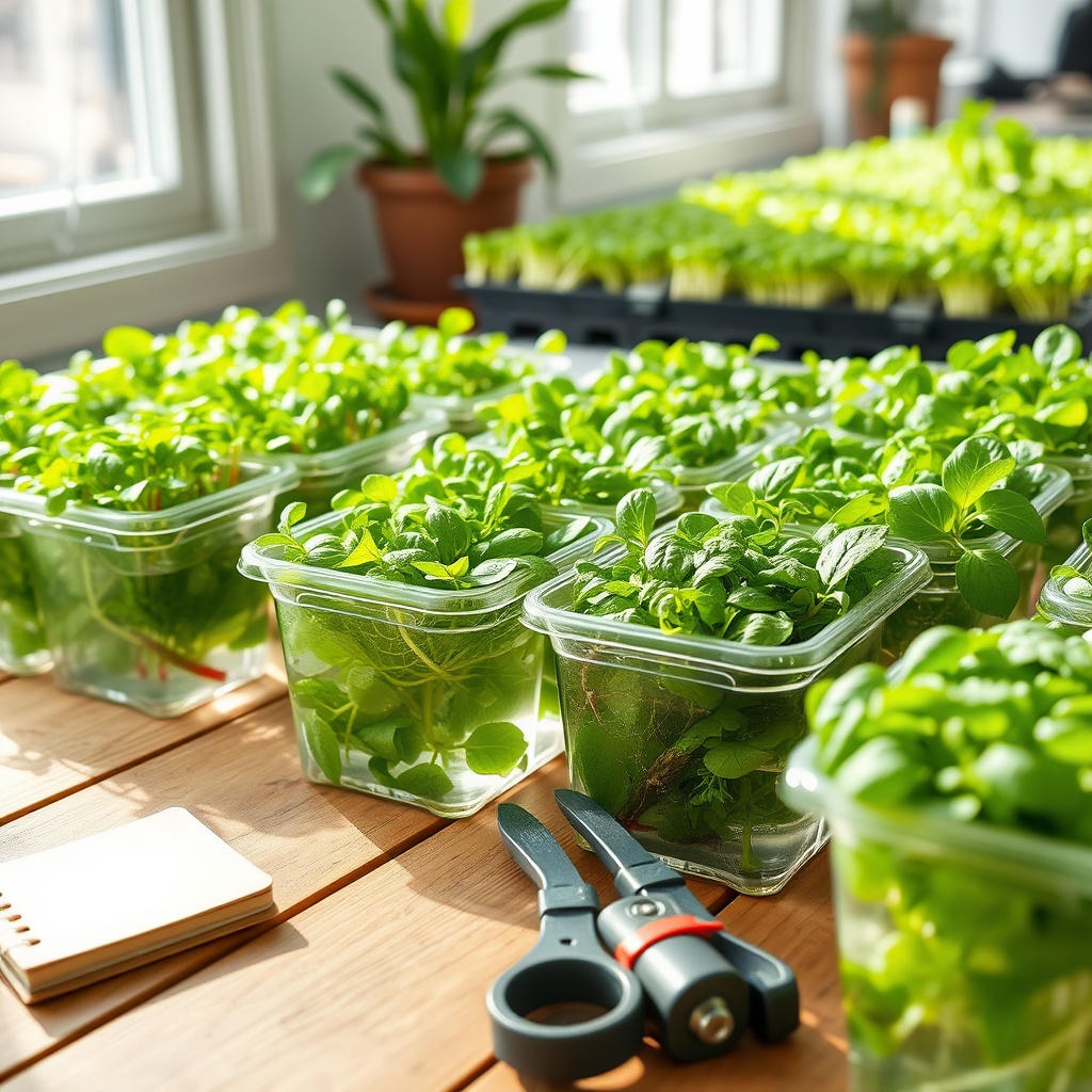 Setting Up Your Hydroponic Microgreens Garden