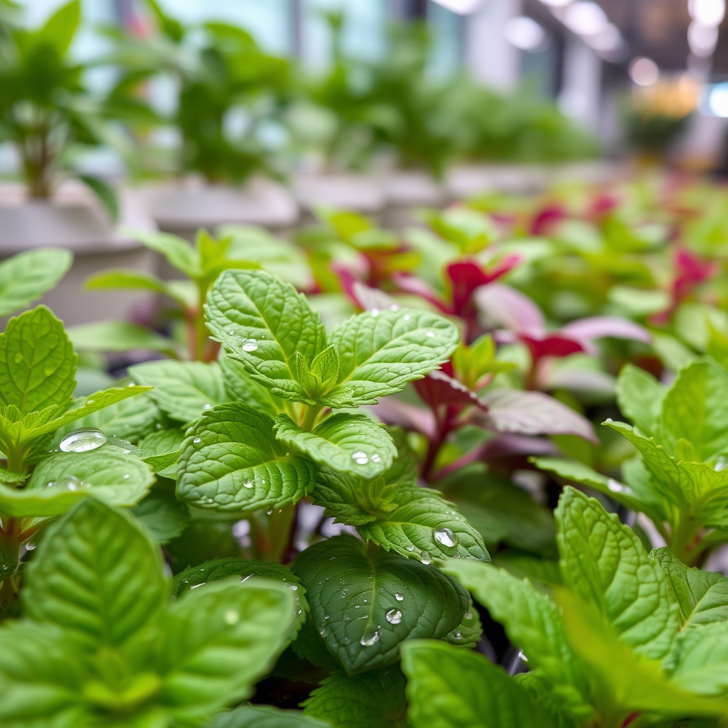 The Benefits of Growing Mint Hydroponically