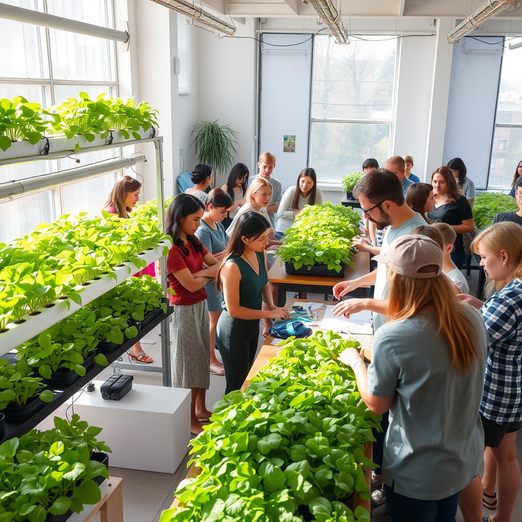 Opportunities in Hydroponic Education and Workshop Markets