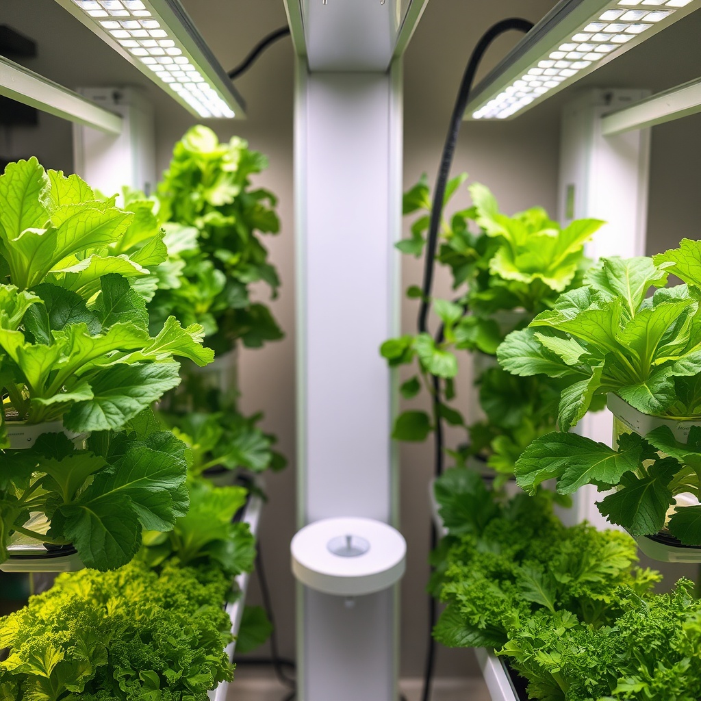 Optimizing Light for Leafy Greens in Home Hydroponics