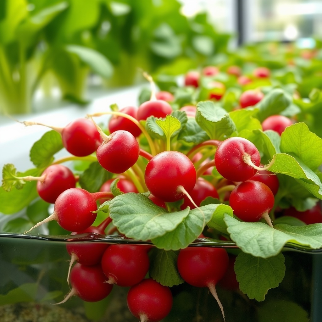 Radishes: Fast-Growing Root Crops for Hydroponic Beginners