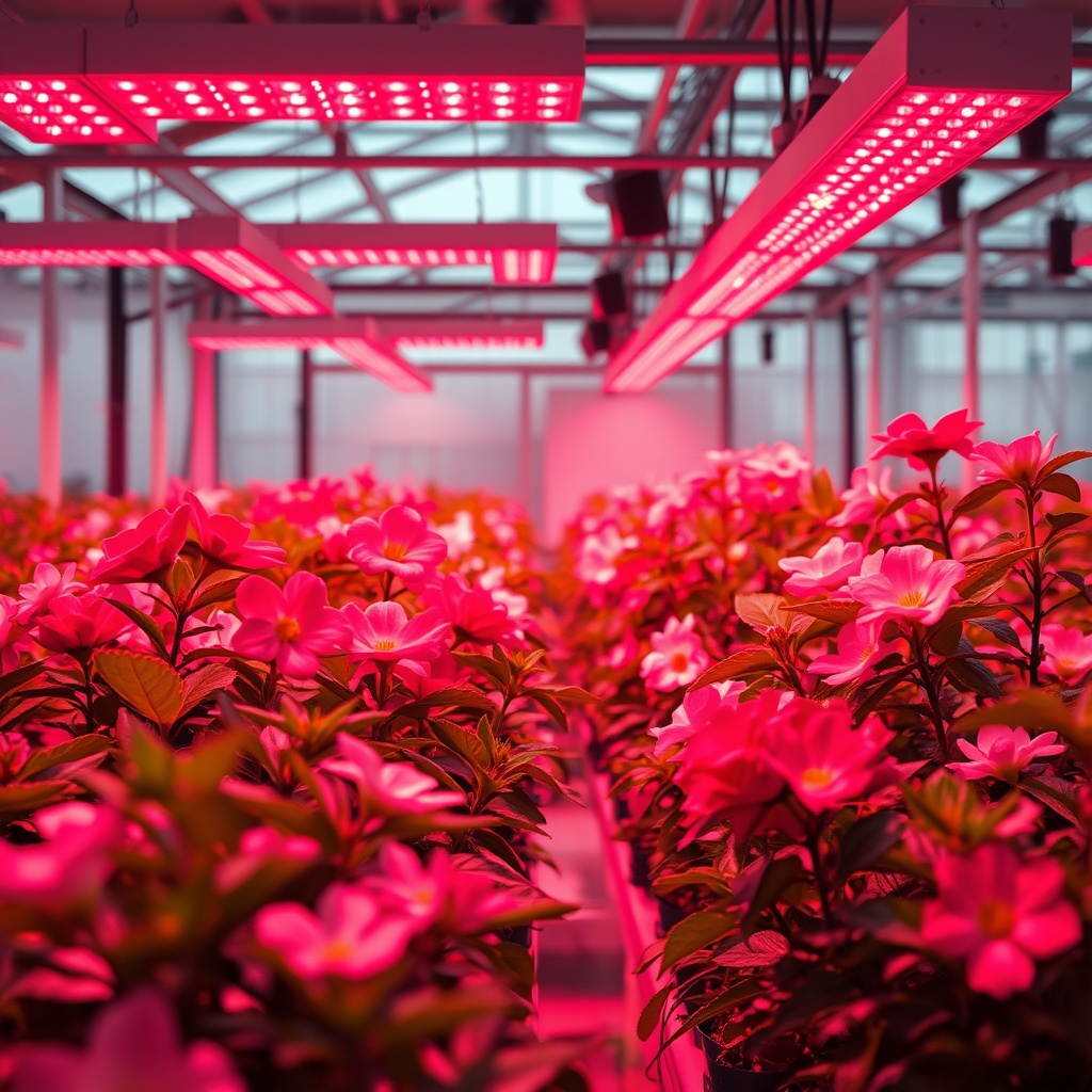 Red Light Spectrum: Enhancing Flowering and Fruiting in Hydroponics