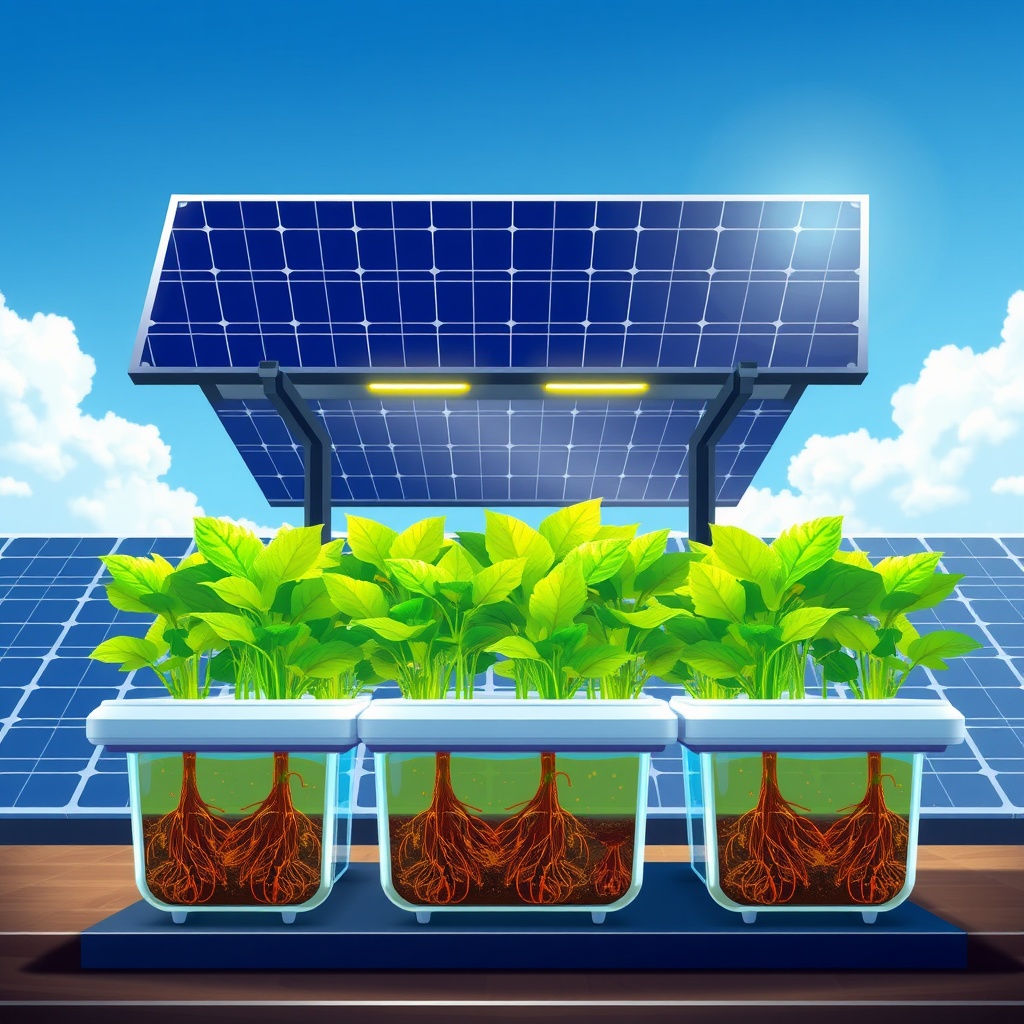 How Solar-Powered Hydroponics Work