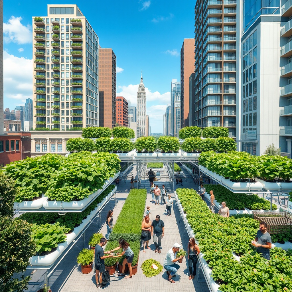 Sustainable Hydroponic Solutions for Urban Food Deserts