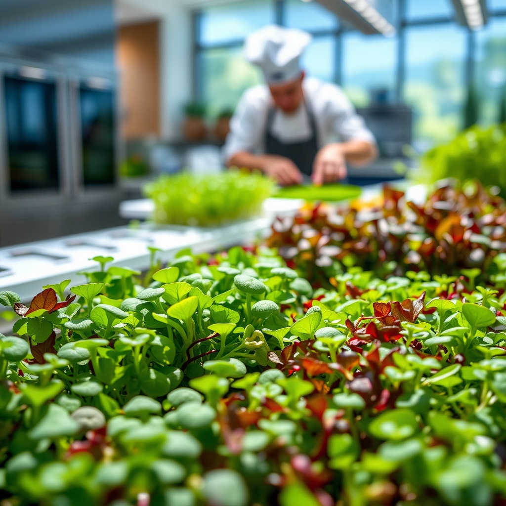 The Rise of Hydroponic Microgreens in Culinary Markets