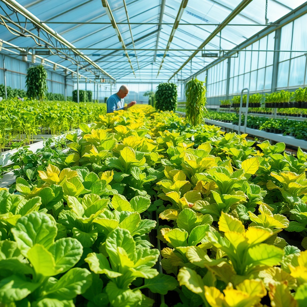 Troubleshooting Nitrogen Deficiency in Hydroponic Crops