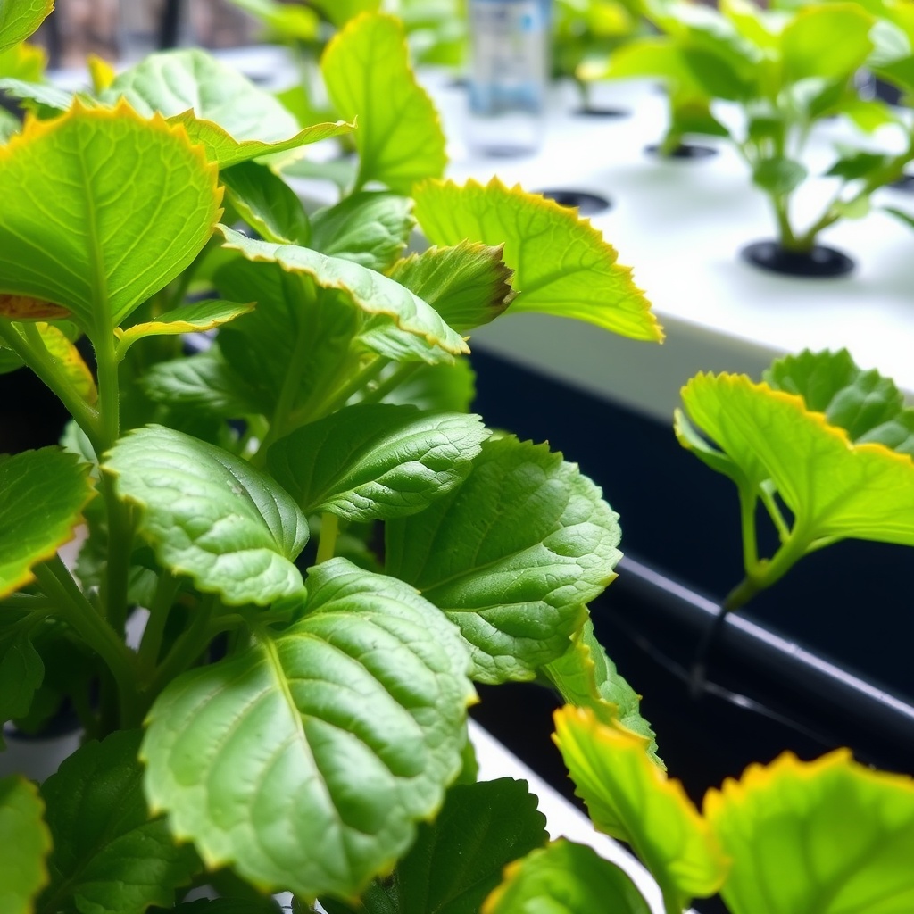 Troubleshooting Nutrient Burn in Hydroponic Plants