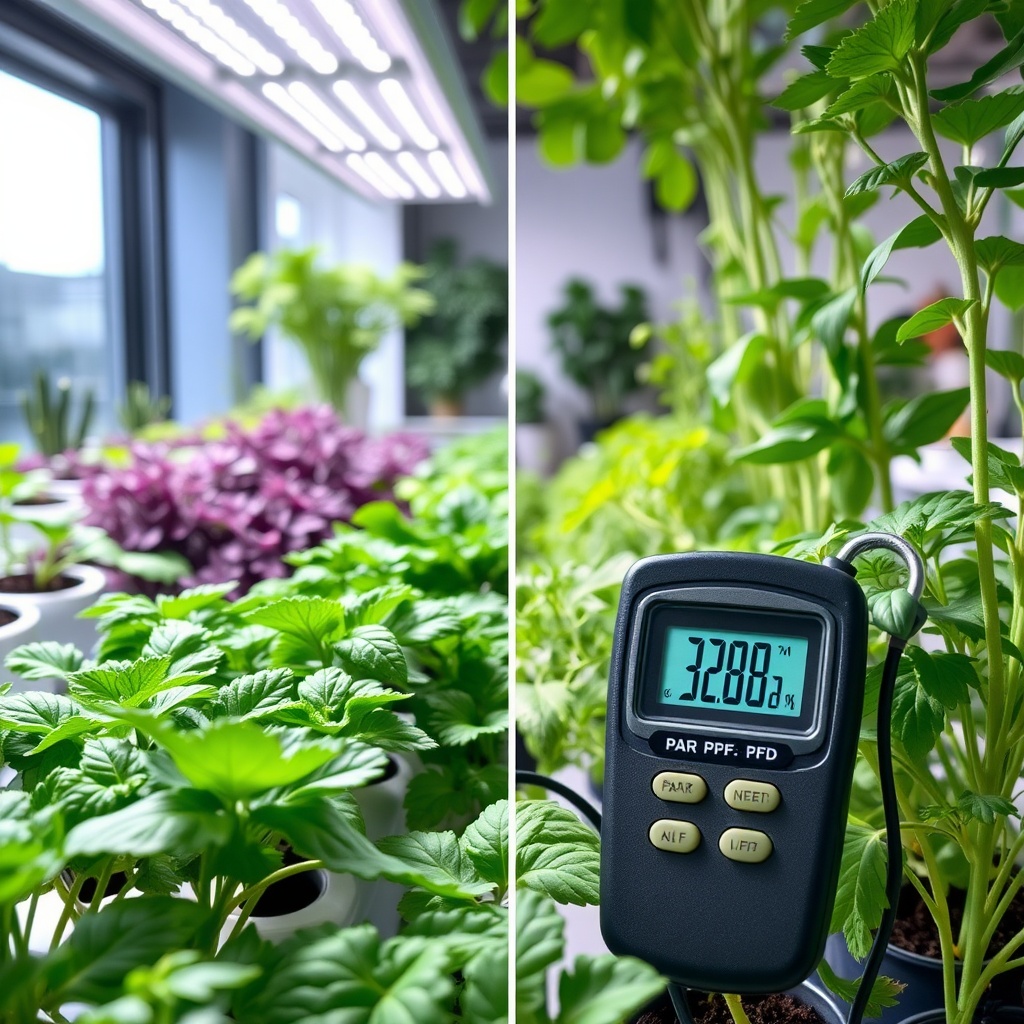 Understanding PAR, PPF, and PPFD for Effective Hydroponic Lighting