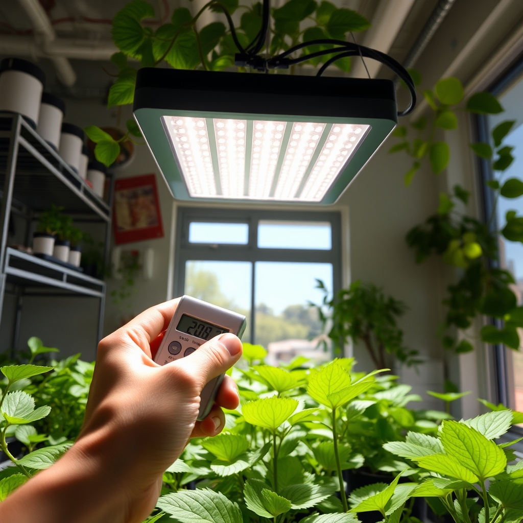 Using Light Meters to Optimize Your Hydroponic Lighting Setup