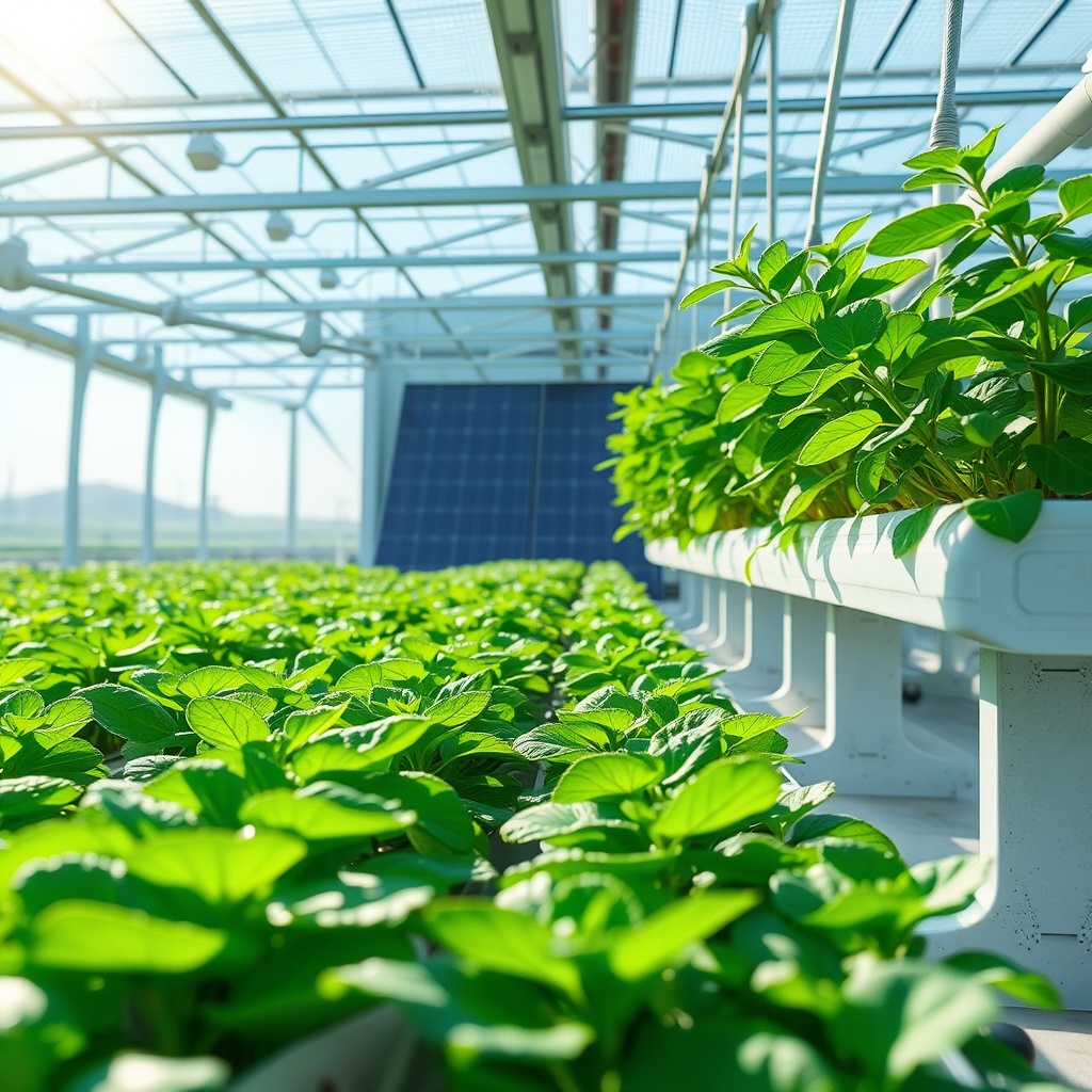 The Synergy of Hydroponics and Renewable Energy