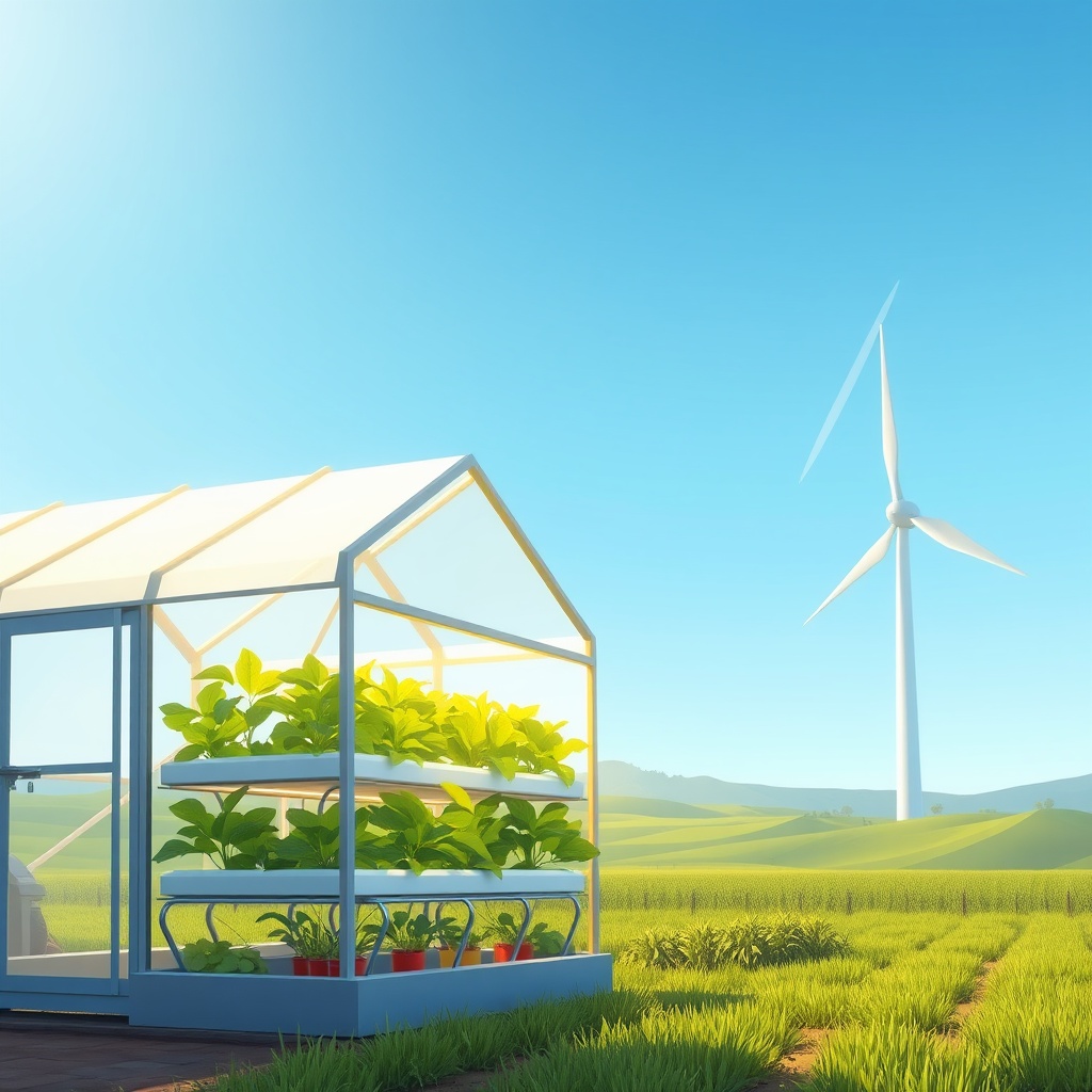 Unleashing the Power of Wind for Hydroponics