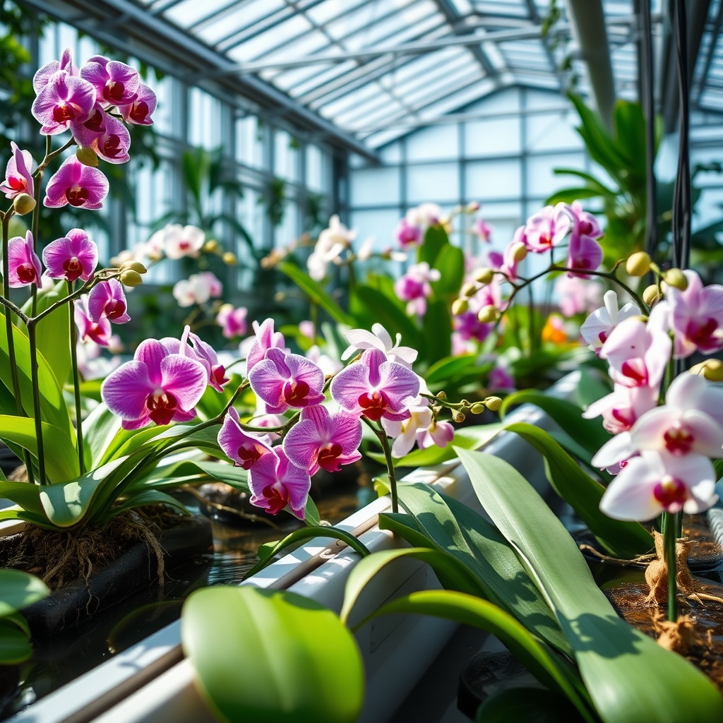 Essential Hydroponic Systems for Orchids