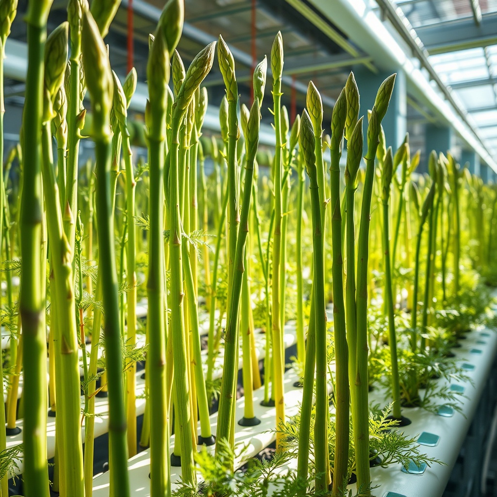 Challenges and Rewards of Growing Asparagus Hydroponically