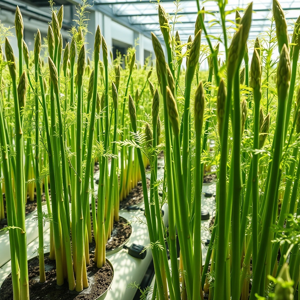 Asparagus: Long-Term Crop for Patient Hydroponic Gardeners