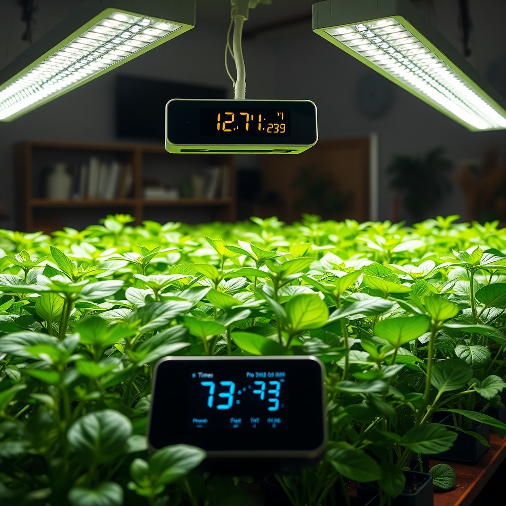 Automating Your Hydroponic Lighting with Timers and Controllers