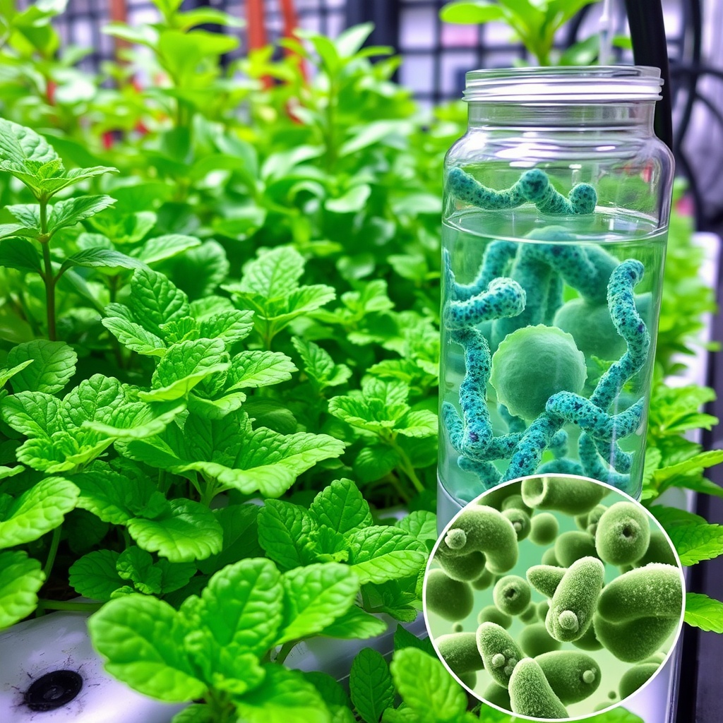 Beneficial Bacteria in Small-Scale Hydroponic Nutrition