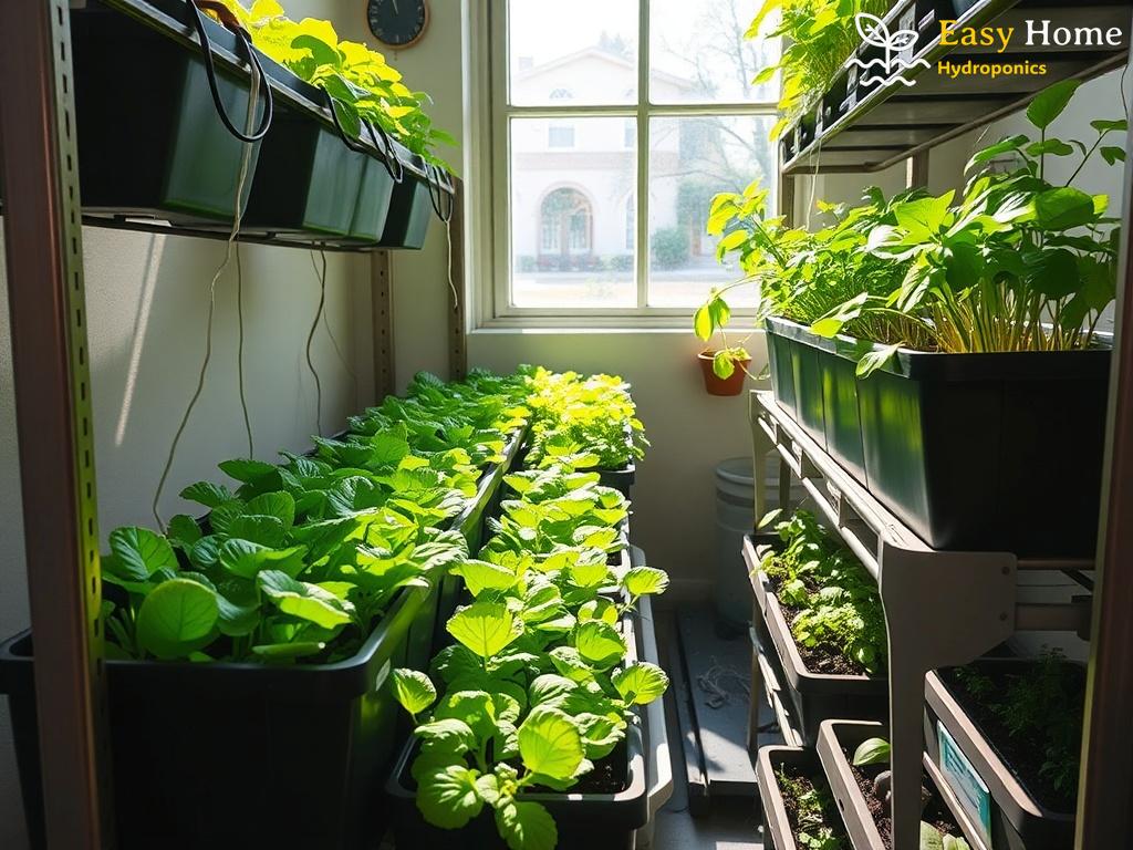 Building a Hydroponic Garden from Recycled Plastic Tubs