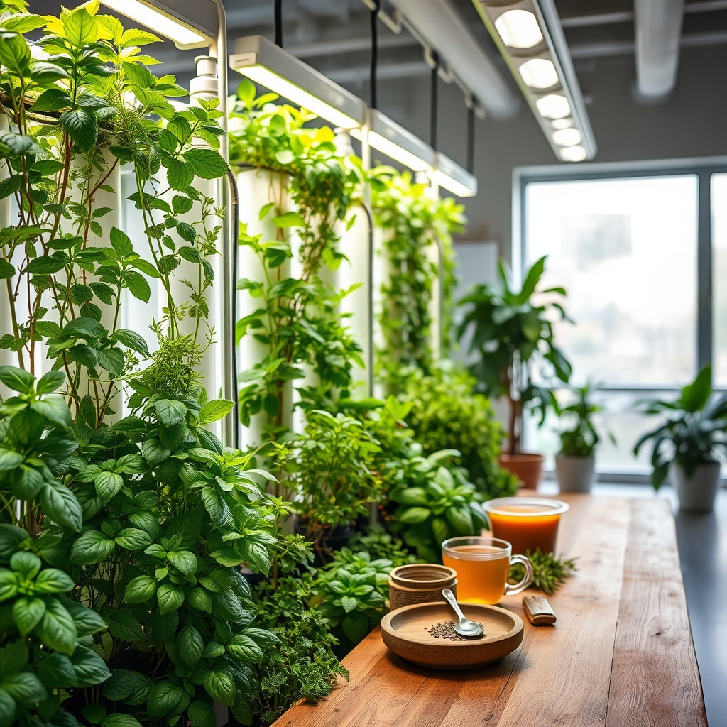 Creating a Hydroponic Medicinal Herb Garden