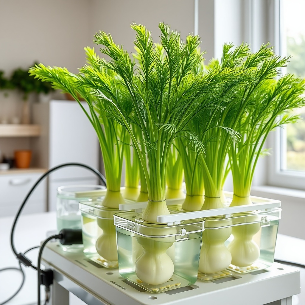 Fennel Bulb Cultivation in Small-Scale Hydroponic Setups