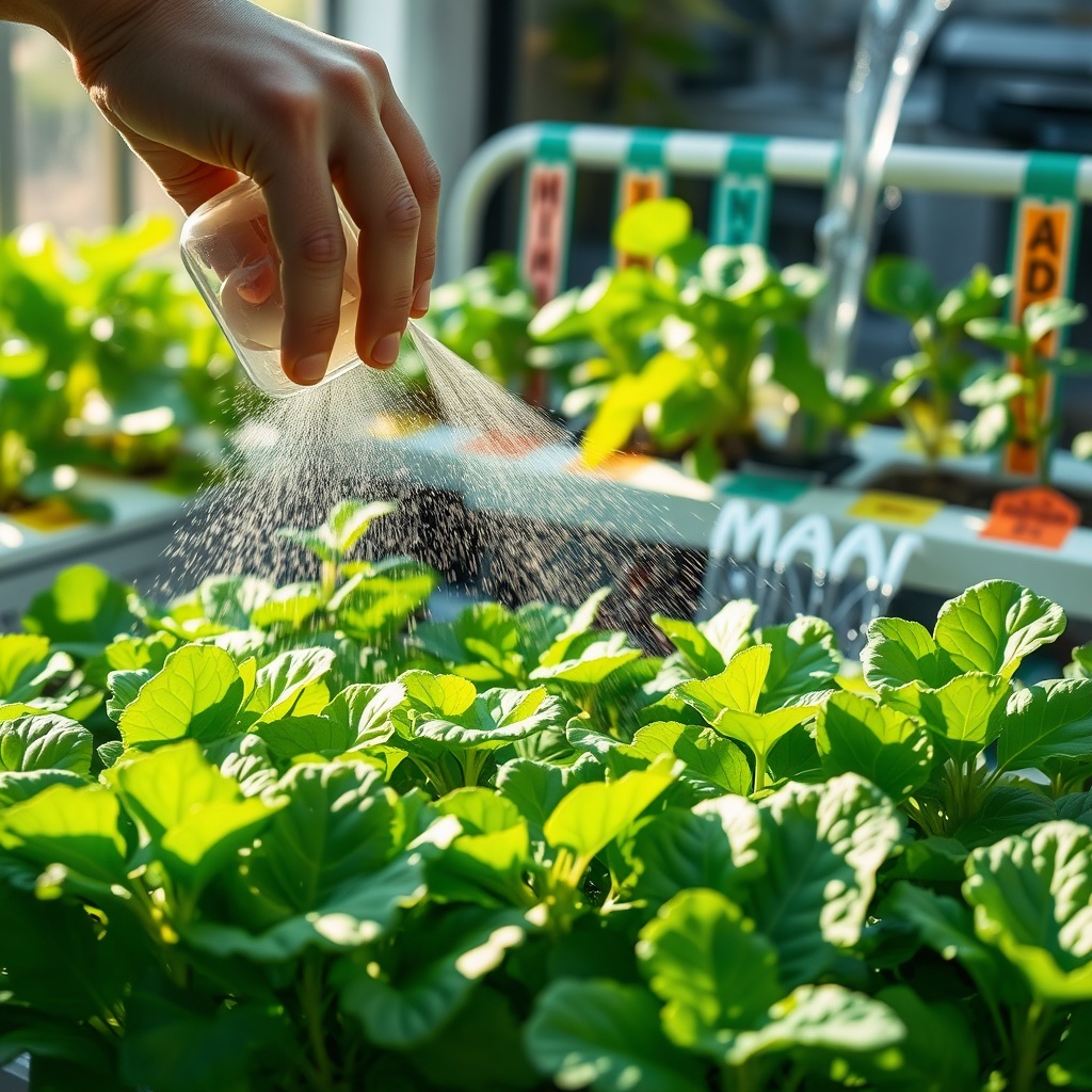 Foliar Feeding Techniques for Small-Scale Hydroponic Plants