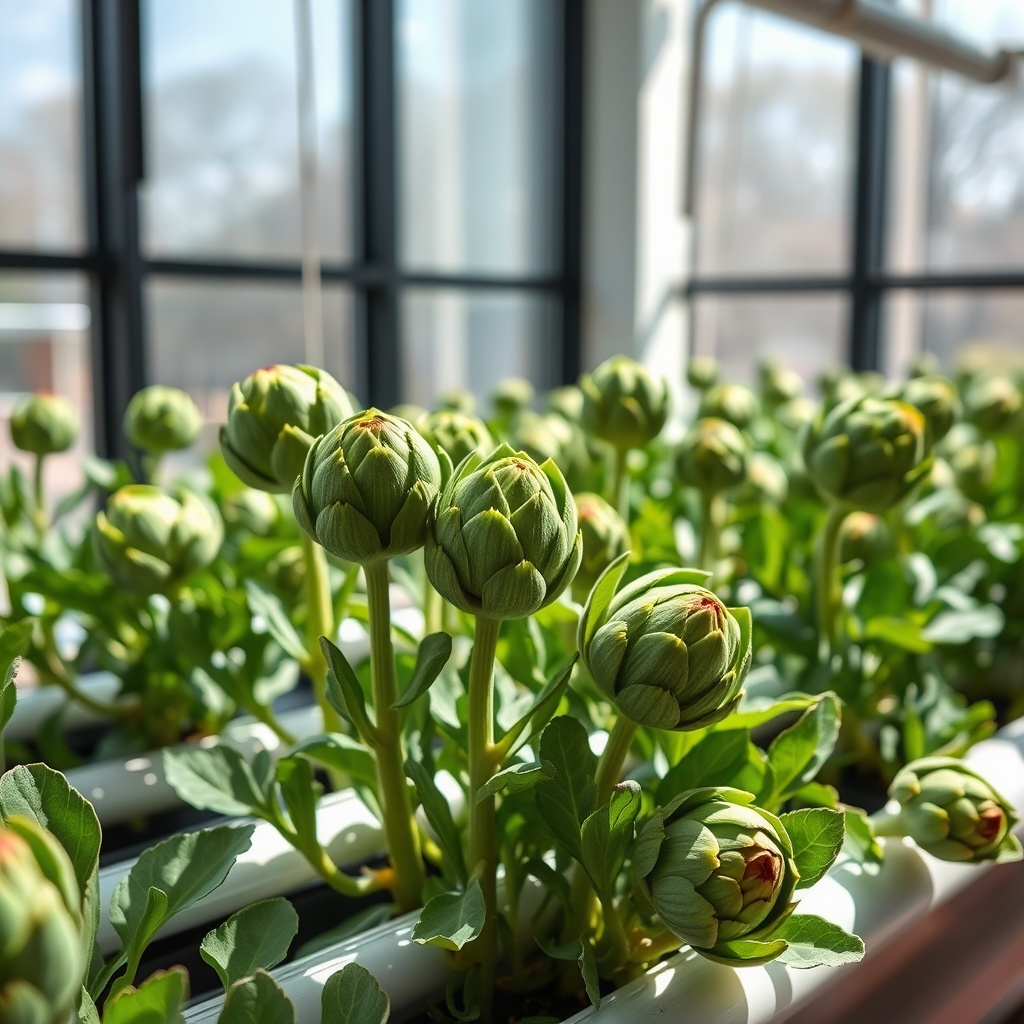 Hydroponic Artichokes: A Challenge for Experienced Home Growers