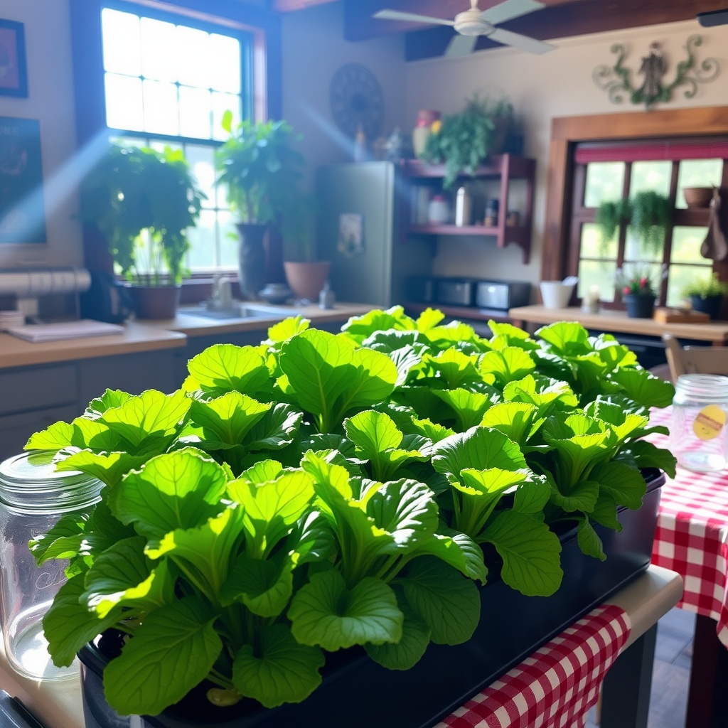 Hydroponic Collard Greens: Southern Flavor in Northern Homes