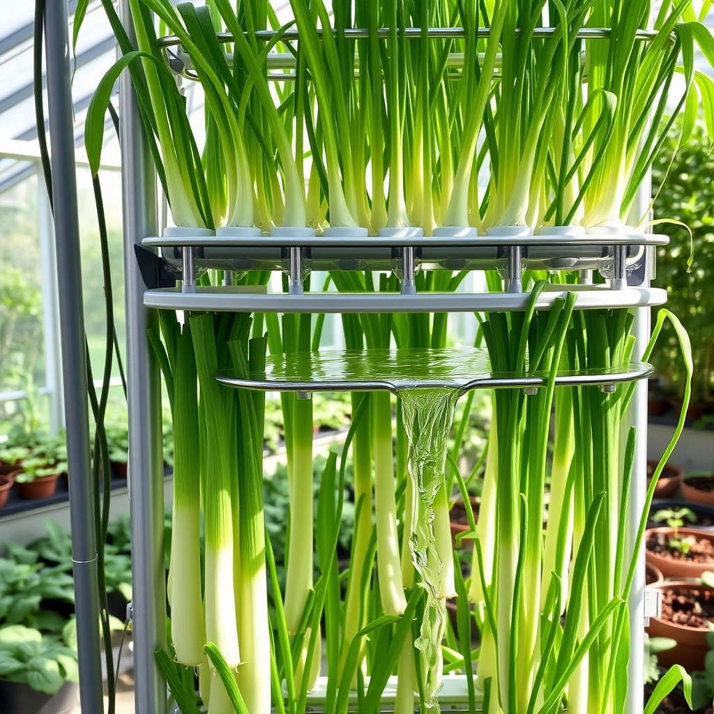 Leeks: Tall Alliums for Vertical Hydroponic Systems